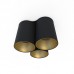 Lubinis šviestuvas EYE TONE III BLACK/GOLD
